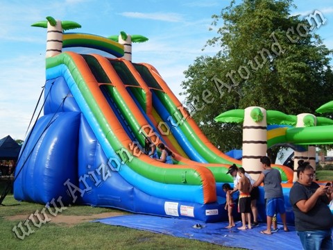 24' Dual Lane Water Slide rental Phoenix